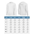 thumbnail image 4 of TRYSIL Men's Athletic Hooded UPF 50+ Sun Protection Long Sleeve Fishing Running Rash Guards Shirts, 4 of 6