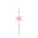 thumbnail image 3 of Adornos colgantes de cristal con forma de copo de nieve navideño de colores Estilo C, 3 of 9