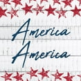thumbnail image 2 of Kimberly, Allen 26x26 White Modern Wood Framed Museum Art Print Titled - America America, 2 of 4
