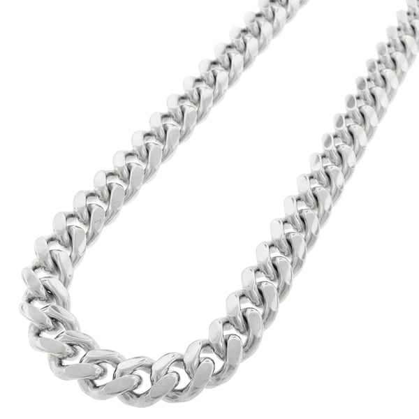 Cuban Curb 12mm Link Solid .925 Italy Sterling Silver Men/'s Heavy Chain Necklace