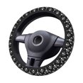 thumbnail image 2 of Lsque Pirate skulls Pattern Elastic Stretch Steering Wheel Cover,Universal 15 inch, Microfiber Breathable Ice Silk, Anti-Slip, Odorless, Easy Carry, 2 of 6
