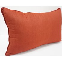 Premium Silk Throw Pillow Red