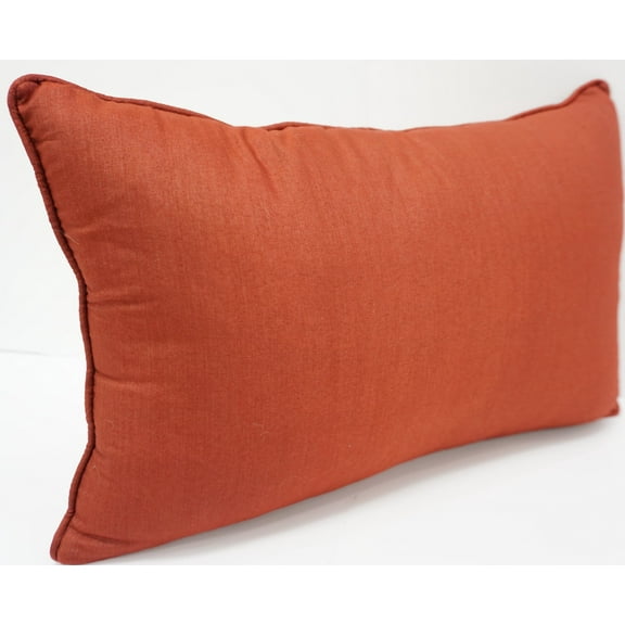 Premium Silk Throw Pillow Red