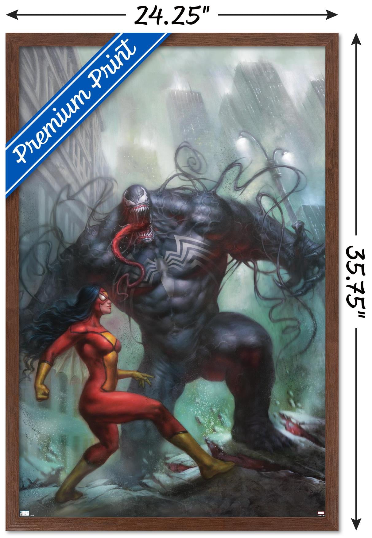 Marvel Comics - Spider-Woman - Venom #161 Wall Poster, 22.375" x 34", Framed