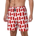 thumbnail image 2 of Daiia Canada Mens Swim Trunks Swim Shorts Quick Dry Swim Shorts with Mesh Lining Pockets-XX-Large, 2 of 9