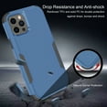 thumbnail image 5 of for iPhone 14 Pro Max Case, Defender Case Compatible with iPhone 14 Pro Max Case, Hybrid Heavy Duty Military Grade Full-Body Drop Shockproof Dustproof 3-Layers Rugged Protective Cover,
Royalblue/Black, 5 of 5