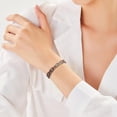 thumbnail image 4 of Magnetic Bracelet, Women's Pure Copper Four-Leaf Clover Bracelet, Ultra Strength Magnetic Bracelet, Copper Bracelets for Women, Copper Bracelet with Adjustment Tool, 4 of 9