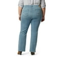 thumbnail image 3 of Levi Strauss Signature Women's and Women's Plus Mid Rise Bootcut Jeans, 30", 32” and 34" Inseams, Sizes 2-28, 3 of 6