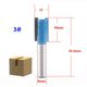 thumbnail image 4 of Bits de Enrutador de Doble Ranura Accesorios de para Jardín de Bricolaje Herramienta DYNWAVEMX Flush Trim Router Bit, 4 of 8