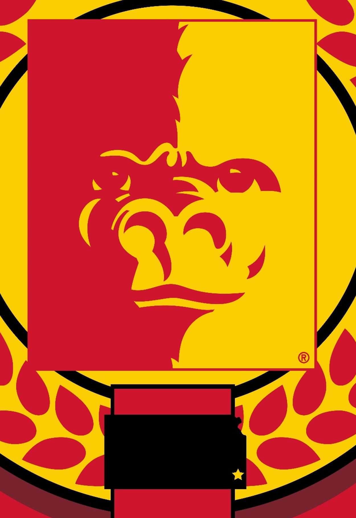 Pittsburg State NCAA Apex Silk Touch Sherpa Throw 50x60 inches
