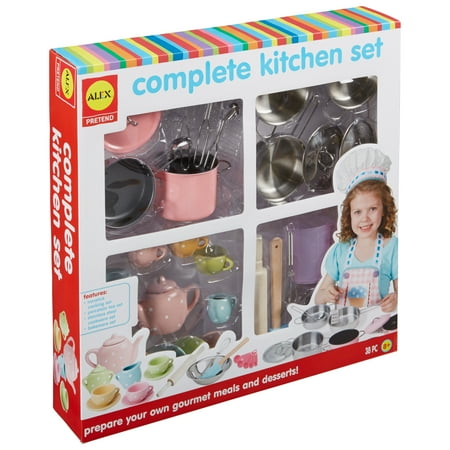 ALEX Pretend Complete Kitchen Set