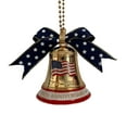 thumbnail image 5 of 250th Anniversary Bell Ornament, Clock-Accented Design Patriotic Hanging Festive Holiday Decor Unique Collectible for History Enthusiasts, 5 of 6