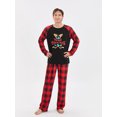 thumbnail image 6 of Christmas Family Matching Pajamas Sets Christmas Pjs Sleepwear Outfits for Christmas Holiday Xmas Party, 6 of 10