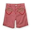 Bermuda Shorts w/ Strawberry Pocket - Toddler Girl