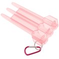 thumbnail image 1 of AURARMLET Travel Dart Case Pink Plastic with Compact Shape 1Pcs, 1 of 7