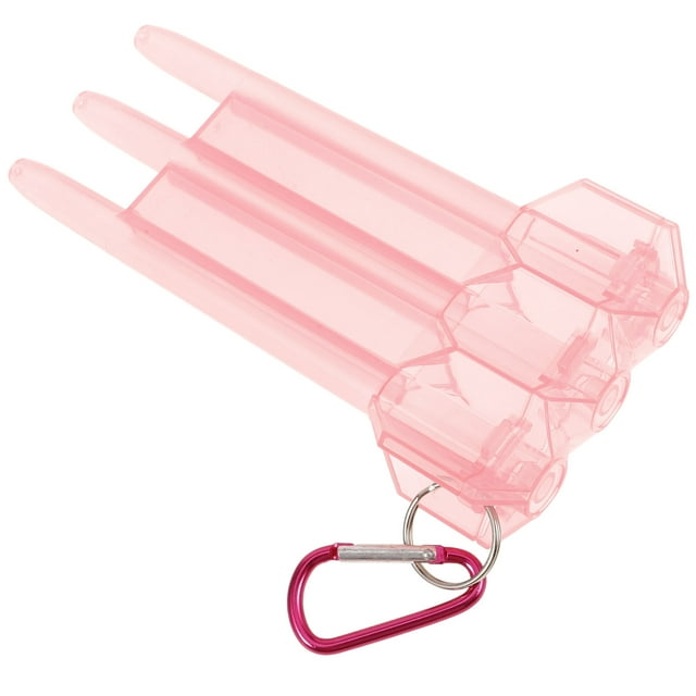 AURARMLET Étui de Voyage pour Fléchettes en Plastique Rose de Forme Compacte 1 Pce