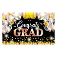 thumbnail image 2 of Grad Gifts! Boovnll Graduation Banner, 43x71" Large Gold Glitter Graduation Party Banner Congrats Grad Banner for Home, School, Congratulation Graduations Party Supplies, Graduation Decorations 2025, 2 of 6