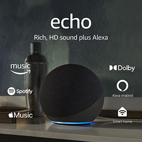 Trænge ind Sygdom Natur The All New Echo (4th Gen) Bundle with "Made for Amazon" Battery Base for  Echo - Walmart.com