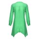thumbnail image 4 of Gibobby Camisa&nbsp;Moda Mujer y camiseta larga para mujer Casual con cuello en V Lino Manga de algodón Tops Blusa suelta para mujer（Verde， XXXL), 4 of 5