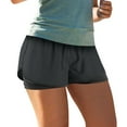 thumbnail image 4 of purcolt Womens 3" Running Shorts 2 in 1 Double Layer High Waisted Athletic Shorts Tennis Workout Gym Shorts, 4 of 8