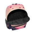 thumbnail image 6 of FORMRS School Backpack with Front Zippered Pocket 12" Student Travel Daypack, Pixel Floating Hearts, 6 of 6