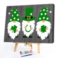 thumbnail image 1 of Cuadros Decorativos Pintura de gnomo al óleo sin marco de 50x40cm por números, regalo, decoración de la habitación del hogar (L313) Sywqhk Nuevos Originales, 1 of 1