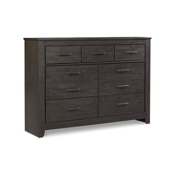 Ashley Furniture Brinxton 7 Drawer Dresser in Charcoal