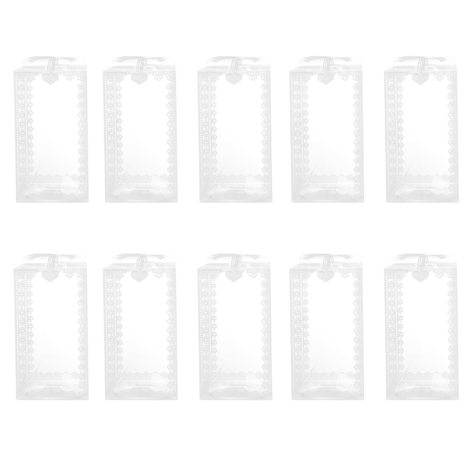 Box Boxes Clear Candy Gift Storage Display Cupcake Favor Holder Acrylic