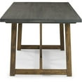 thumbnail image 3 of Home Square 7-Piece Set with 72" Wood Dining Table & 6 Dining Chairs in Gray, 3 of 12