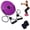 Purple, variant on 2026 Upgrade Waist Sculptor Twister, Exercise Twister Machine With Arm Bands, Multi-Functional Fitness Equipment For Waist, Legs, Buttocks & Hip Workouts