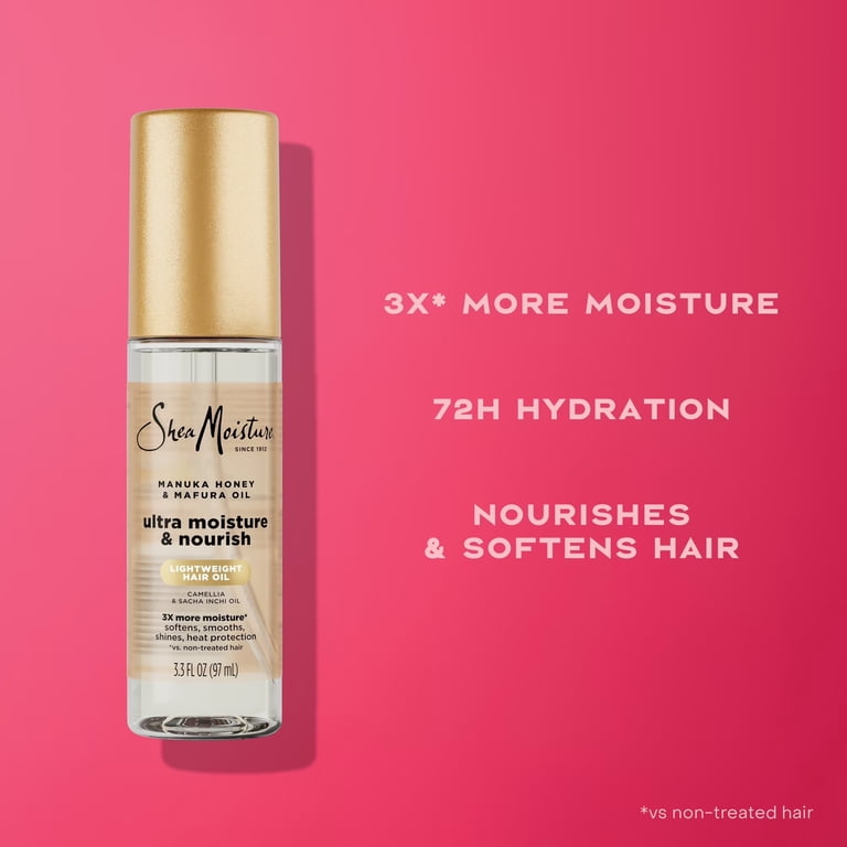 SheaMoisture Manuka Honey & Mafura Oil Hair Oil, 3.3 oz photo 2