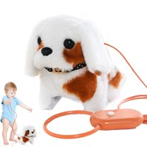 Simulation Electric Dog Cute Plush Toy Baby Kids Gifts,Emotional Healing On Demand,Dog Animals Plush Toy,Super Soft Plush Toys for Stress Relief & Anxiety Comfort Christmas Birthday Gift for Kids