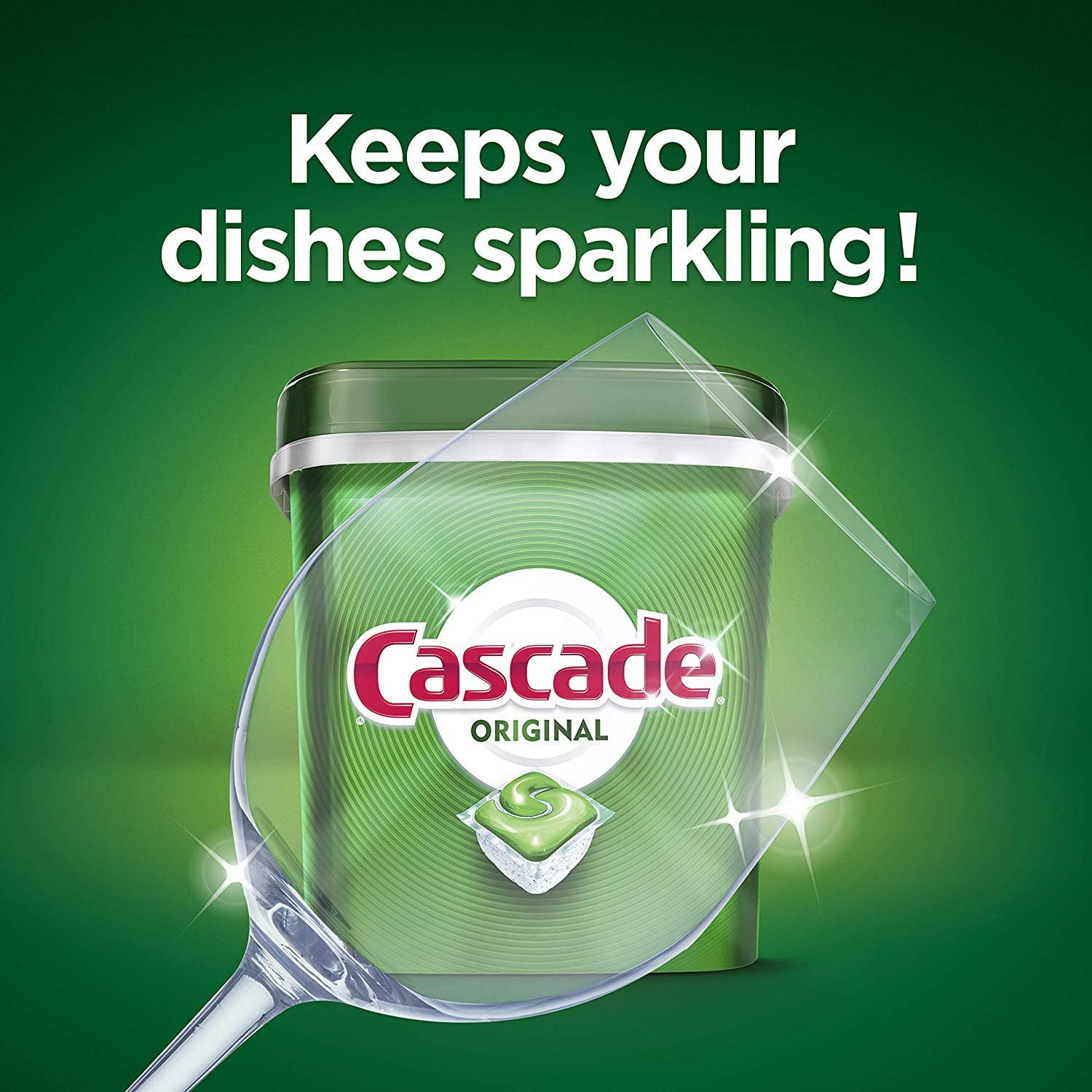 Cascade ActionPacs Dishwasher Detergent Fresh Scent - Dishwasher Pods - 25 Ct, Pack of 5 — Construction & DIY Use, Standard Hardware Spec