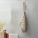thumbnail image 4 of pstuiky Tendedero grande de madera con pinza para toallas de baño para montaje en pared, 4 of 5