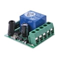 thumbnail image 1 of Peggybuy DC 12V 1 CH 433MHz Relay Switch Receiver Module for Garage Door LED Light, 1 of 6