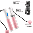 thumbnail image 2 of Digital Counting Jump Rope，Cordless Jumping Rope, Weighted Jump Rope , Adjustable Length Jump Rope, 2 of 5