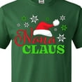 thumbnail image 4 of Inktastic Nana Claus with Christmas Santa Hat and Snowflakes T-Shirt, 4 of 5