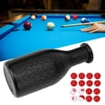 thumbnail image 3 of Billiard Pool Shaker Bottle with 16 Numbered Tally Balls, Pool Dice Box, Pool Dice for Billiards Accessory (Black), 3 of 9