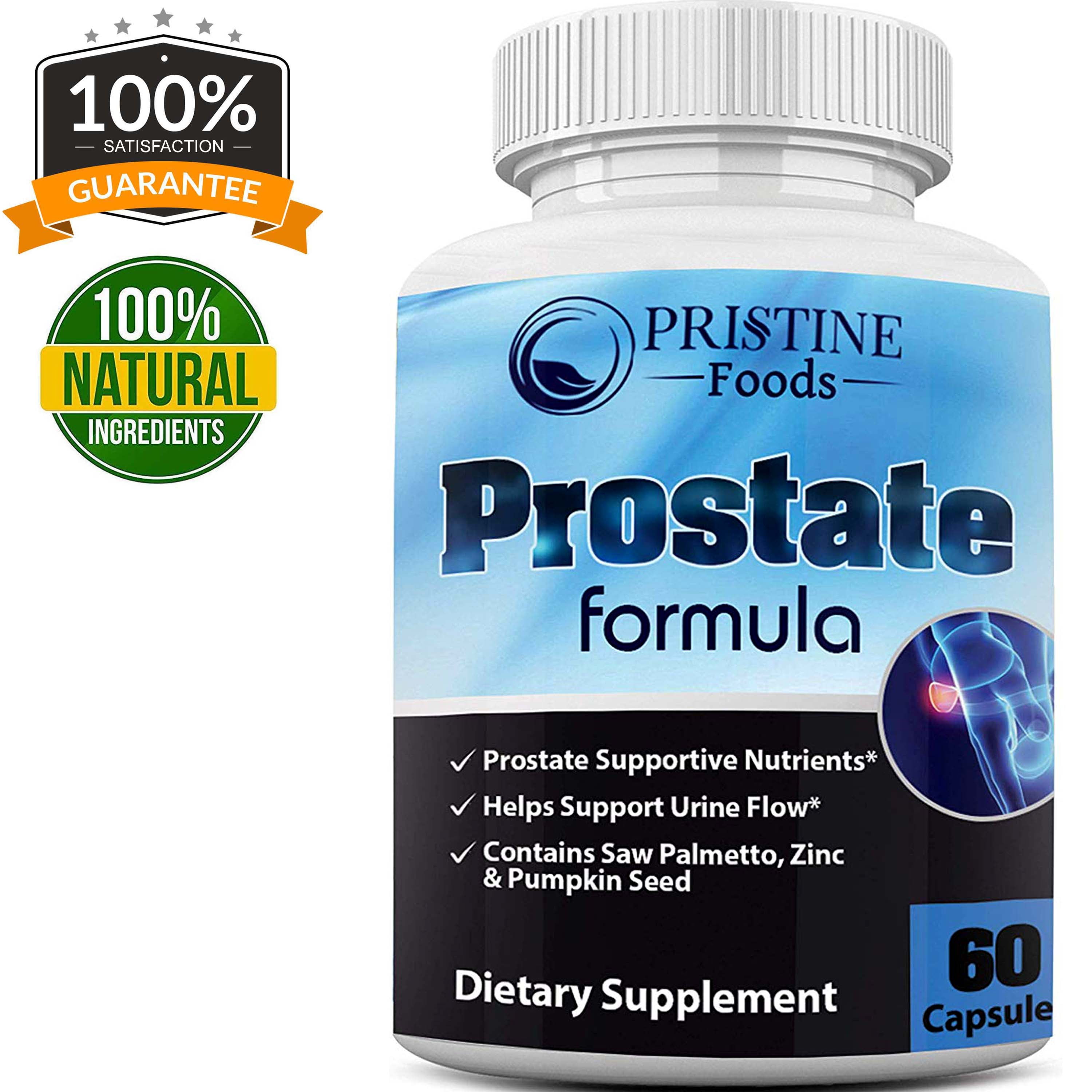 Pristine Food\u0026#39;s Prostate Support Health Supplement Improves Bladder ...