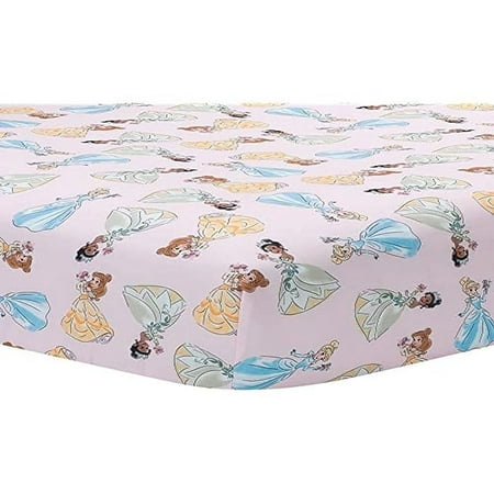 Disney Princesses Fitted Crib Sheet