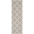 thumbnail image 1 of Safavieh Dhurries Dark Grey Contemporary Rug - Runner 2'6" x 6', 1 of 5