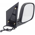 thumbnail image 4 of For Chevy Express 1500/Express 2500 1996-2002 Door Mirror Passenger Side | Power Glass | Heated | Manual Folding | Non-Towing | Textured Black | Convex Glass | Late Design | For GM1321228 | 15768771, 4 of 6