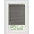 thumbnail image 2 of Cordless Vinyl Window Blinds, Horizontal Mini Slats for Privacy and Light Filtering, Grey, 2 of 4