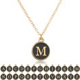 thumbnail image 2 of Collier Femme Simple Pendentif A à Z Collier Charme Collier Clavicule, 2 of 6