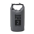thumbnail image 1 of Graflsoa Sac Étanche 2 L pour Aventures en Plein Air, Natation et Activités à la Plage - Matériau PVC Léger, Durable et Anti-Sable avec Fermeture à Rabat, Gris, 1 of 5