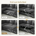 thumbnail image 6 of Neche Sectional Sofa with Storage Seat U Shaped Couch with Reversible Chaise Convertible Sectional Couches for Living Room, Gray, 6 of 13