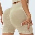 thumbnail image 6 of Mlzmgr Athletic Shorts Women 5 Inch Inseam Spandex Stretchy Elastic Waist Workout Gym Yoga Shorts for Women, 6 of 6