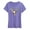 HEATHER PERIWINKLE, variant on Peanuts - Easter Egg Baseball Short Sleeve Graphic T-Shirt