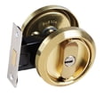 thumbnail image 2 of MYG 1pc Invisible Door Lock Pull Ring Lock Stainless Steel Sliding Door Lock Wooden Door Handles Furniture Hardware, 2 of 7