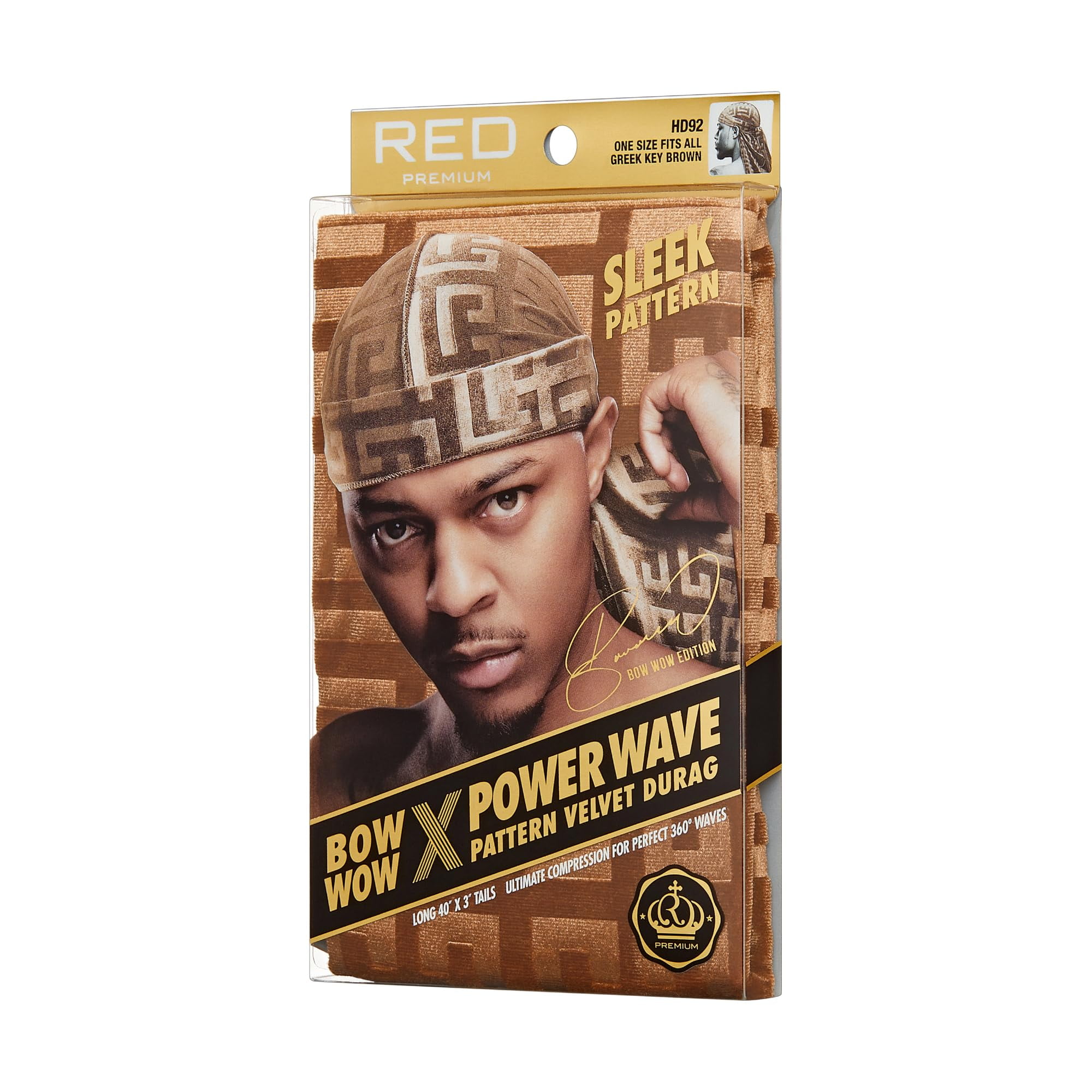 BOWWOW 'POWER TO THE PEOPLE' スウェット Amazon.com : RED Premium Bow Wow X Power Wave Durag, 360